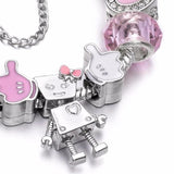 European Silver Plated Antique Bracelets for Women