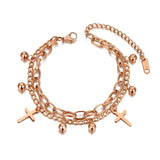 Bohemia Beach Double Layer Bracelets For Women Girls B20136