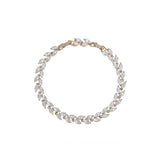 50% off Big Leaf Zircon Bracelet 18k
