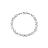 50% off Big Leaf Zircon Bracelet 18k