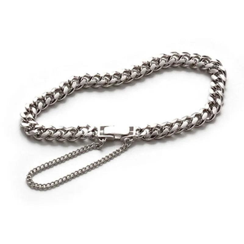 Kpop SUGA Metal Twist Bracelet Retro Style Ins Accessory