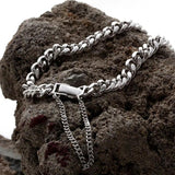 Kpop SUGA Metal Twist Bracelet Retro Style Ins Accessory