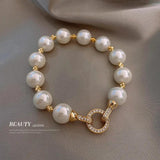 Pearl Bracelet for Women Classic Beaded Bracelet Jewelry Gift