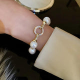 Pearl Bracelet for Women Classic Beaded Bracelet Jewelry Gift