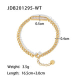 Bling Pink CZ Geometric Bracelet Stainless Steel Bangle