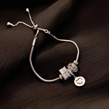Zircon Small Heart Bracelet for Women Girls