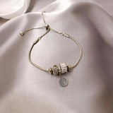 Zircon Small Heart Bracelet for Women Girls