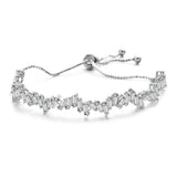 Irregular CZ Bracelet Adjustable Size for Women Girls