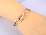 Titanium Stainless Steel Snake Chain Bracelet for Women Bohemia Party Jewelry