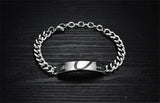 Gold-Color Heart Bracelets Bangles Stainless Steel Wedding Bracelets