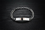 Gold-Color Heart Bracelets Bangles Stainless Steel Wedding Bracelets