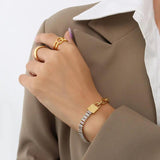 Zircon Charm Bracelets For Women Chain Bracelets Jewelry Gift
