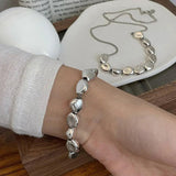 Irregular Geometric Bracelet for Women Couples Vintage Holiday Beach Accessories