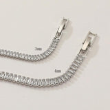 Clear Zircon Sqaure Bracelet for Women