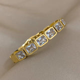 Colorful Crystal Rhinestone Steel Bangle Bracelet for Women