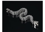 Charmhouse 316L Stainless Steel Bracelet 12mm Weaver Chain Bangles