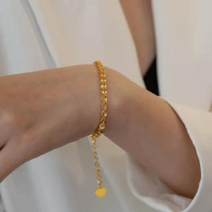 Elegant Stainless Steel Bracelet for Women