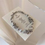Metal Tie Knot Opals Hand Catenary South Korea's Stylish Bracelet