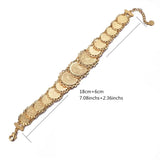 Annayoyo Coins Bracelet Unisex Arab Middle Eastern Jewelry Bangle