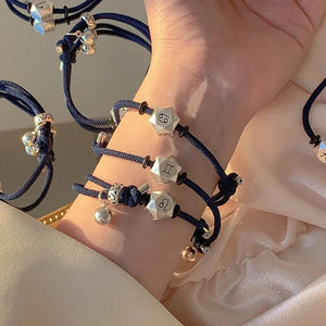 Silver Zodiac Bracelet for Women Birthday Gift Retro Jewelry