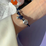 Silver Zodiac Bracelet for Women Birthday Gift Retro Jewelry