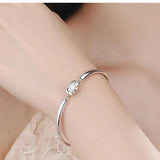 S925 Heart Zircon Bracelet For Women Jewelry FQL22181