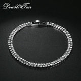 CZ Tennis Bracelet & Bangle for Women, Couple Zircon Chain Hand Jewelry