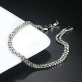 CZ Tennis Bracelet & Bangle for Women, Couple Zircon Chain Hand Jewelry