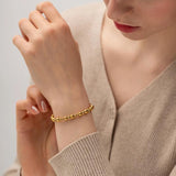 Uworld 18K Plated Stainless Steel Bracelet for Women