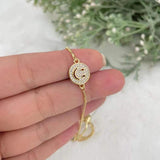 European & American Style Happy Face Bracelet