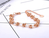 Hiphop/Rock Titanium Stainless Steel Chain Bracelet - JB21122