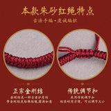 Cinnabar Red Rope Lucky Bracelet - Evil Spirits Protection - Hand Strap Jewelry