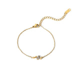 Youthway Snake CZ Bracelet for Women High 18K Plated Waterproof