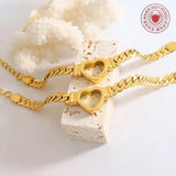 Titanium Steel Thick Woven Chain Bracelet for Women and Men