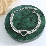 Titanium Steel Thick Woven Chain Bracelet for Women and Men