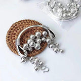 Vintage Punk Ball Bracelet for Women Geometric Birthday Party Jewelry