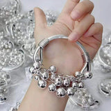 Vintage Punk Ball Bracelet for Women Geometric Birthday Party Jewelry
