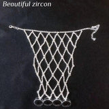 Crystal Rhinestone Women's Mesh Bracelet for Wedding