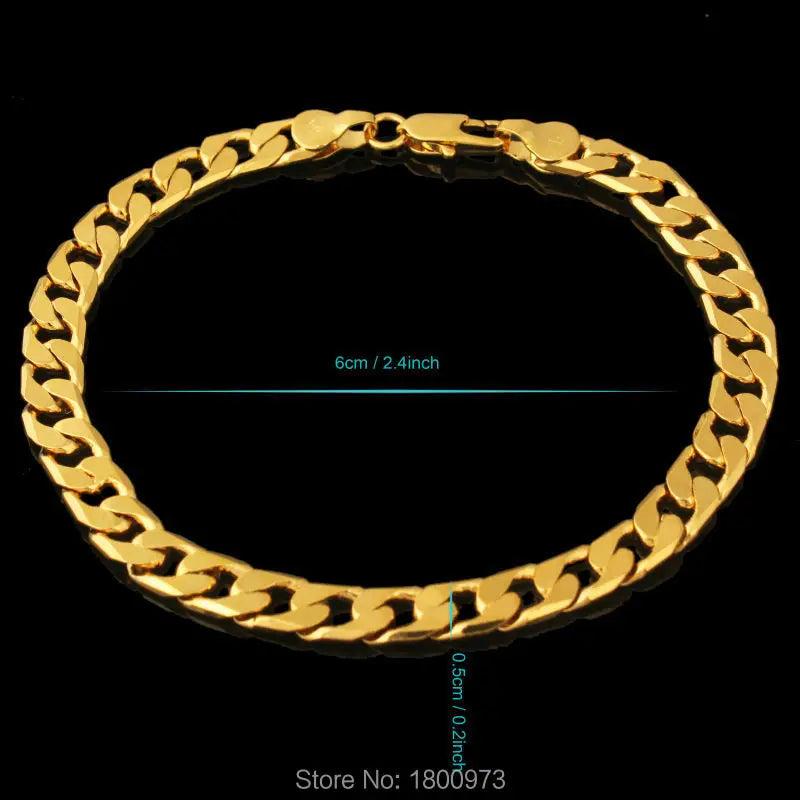 Classic Chain Bracelet for Men Women Round Bracelet