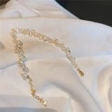 Vintage Freshwater Pearl Bracelet Chunky Link Chain Jewelry