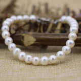 Freshwater Pearl Bangle Bracelet Natural Beads Jewelry