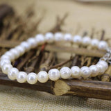 Freshwater Pearl Bangle Bracelet Natural Beads Jewelry