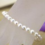 Freshwater Pearl Bangle Bracelet Natural Beads Jewelry