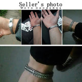 Men's Stainless Steel Link Chain Bracelet