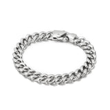 Stainless Steel Cuban Chain Men's Bracelet