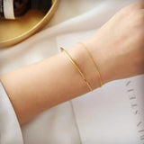Satomi Ishihara Double Layer Bracelet Woman Girl Gift