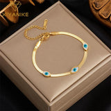 316L Stainless Steel Women's Eye Shape Bracelet