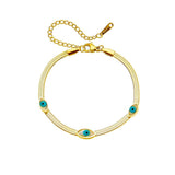 316L Stainless Steel Women's Eye Shape Bracelet
