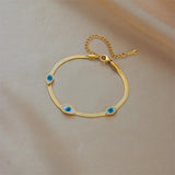 316L Stainless Steel Women's Eye Shape Bracelet