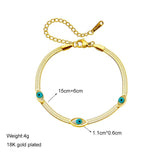 316L Stainless Steel Women's Eye Shape Bracelet
